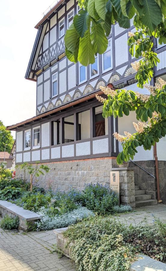 Goethes Liebste Betten - Stilvolle Ferienwohnungen Im Historischen Fachwerkhaus In 베르니게로데 외부 사진